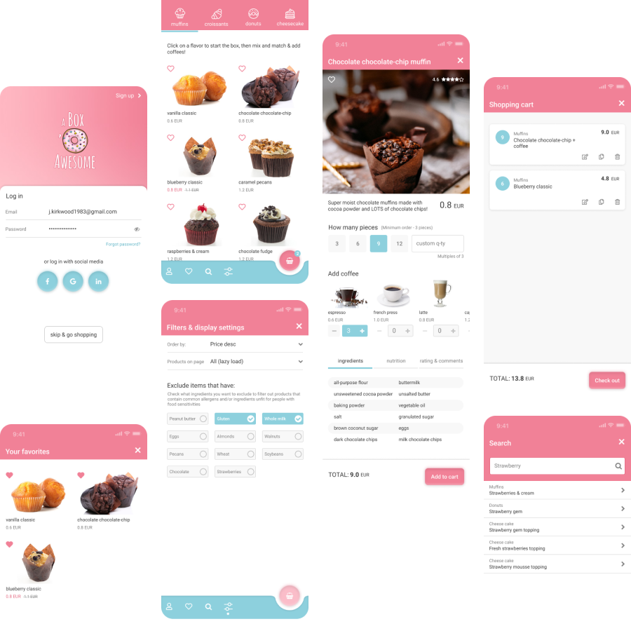 Free Ui E Commerce Components Figma Free Figma Free Ui Kits And 